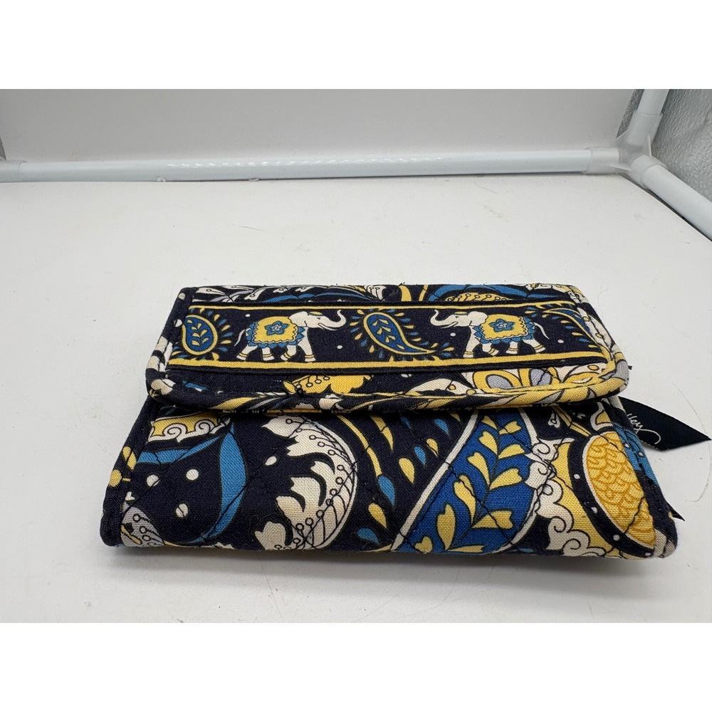 Vera Bradley Euro Wallet in the retired "Ellie Blue